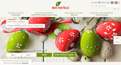 Desktop Screenshot of biohotels.info