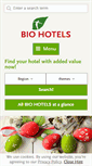 Mobile Screenshot of biohotels.info